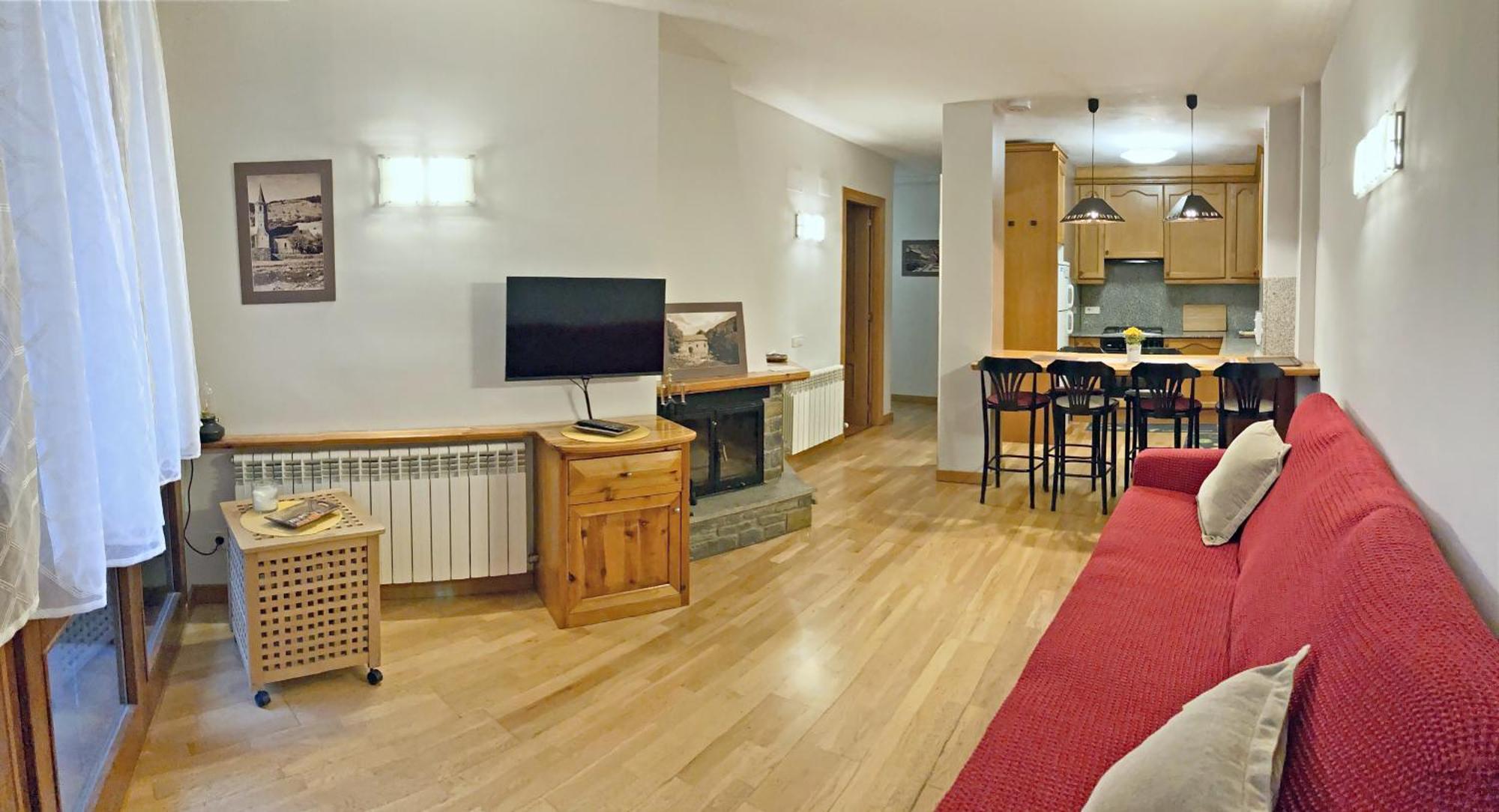 Ferienwohnung Apartamento Casovall Esterri d'Àneu Exterior foto